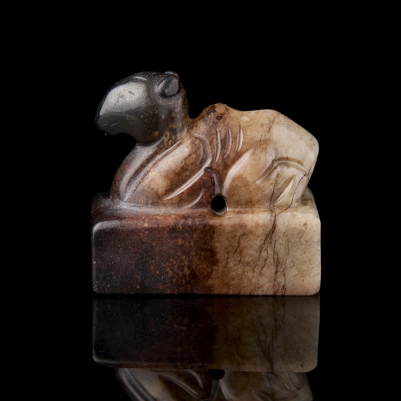 Carved jade seal ‘Camel’, Ming dynasty