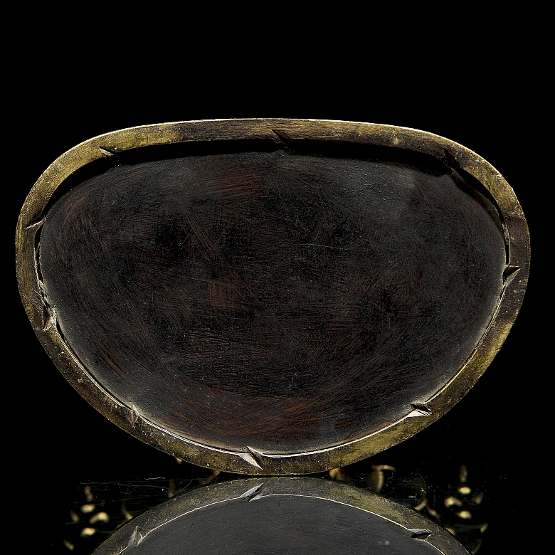 Buda de bronce dorado 
