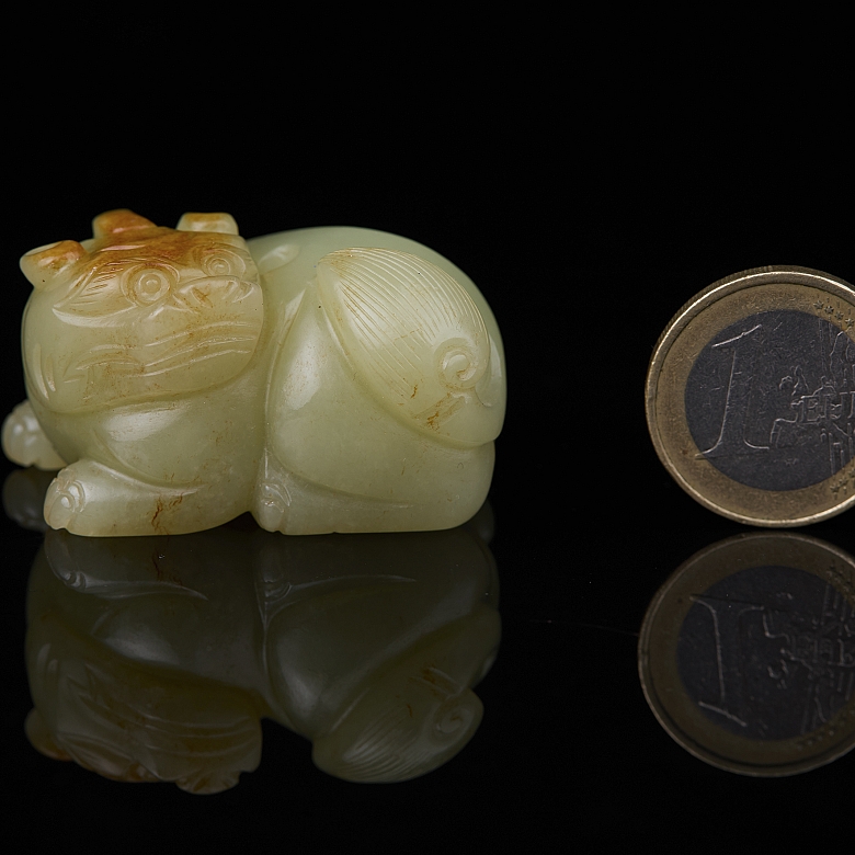 Colgante de jade amarillo