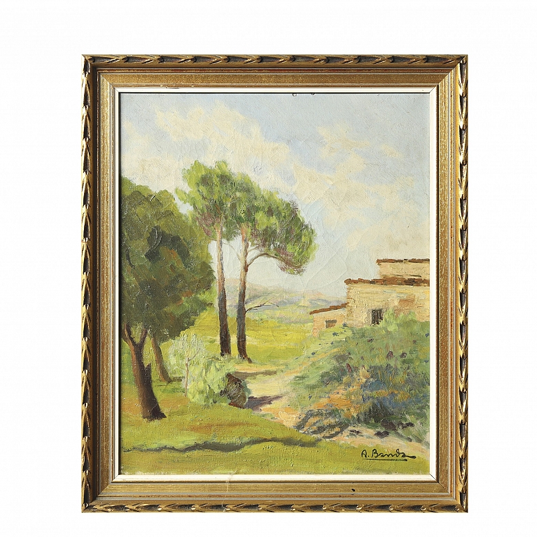 20th century Spanish school ‘Can Tobelleta’, 1947