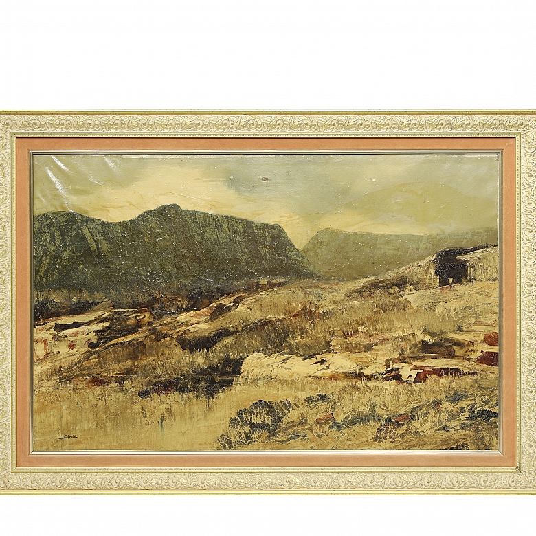 Luis Giner Valls (1900-1995) “Landscape” - 6