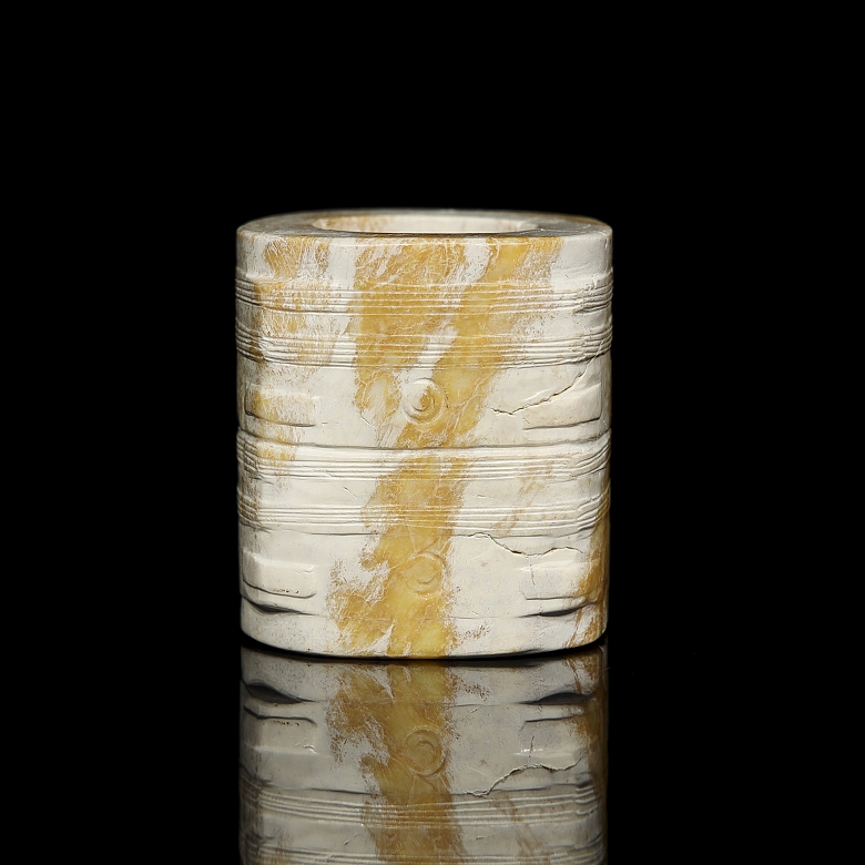 Colgante Cong de jade 