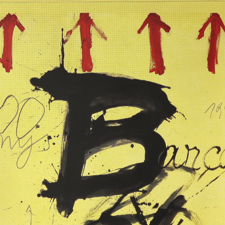 Antoni Tàpies (1923–2012) ‘Centenary of Football Club Barcelona’, 1999