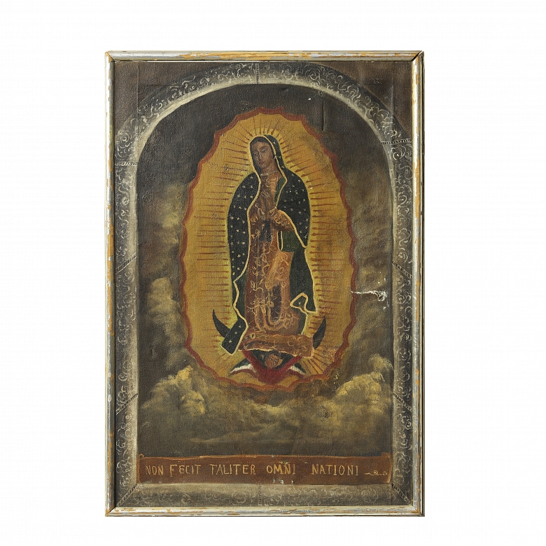 Colonial school pps.XX ‘Virgin of Guadalupe’
