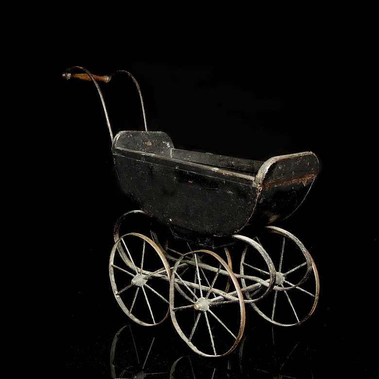 Cochecito de muñeca, Inglaterra, c.1890-1900