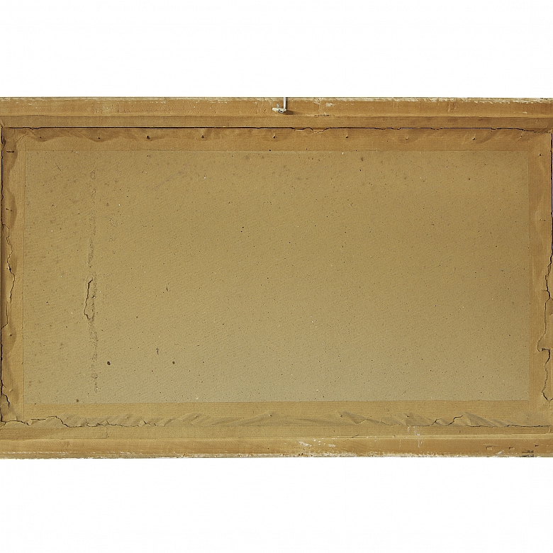 Chinese painting ‘Landscape amidst mist’, 20th century - 6