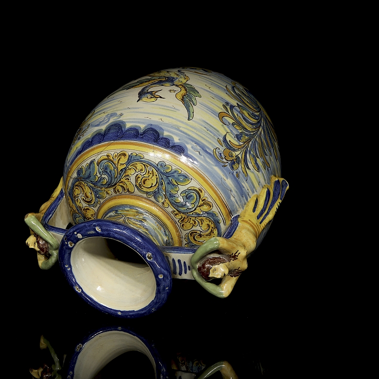 胡安·鲁伊斯·德·卢纳（1863–1945）《带女性手柄的双耳瓶》，20世纪 - 4