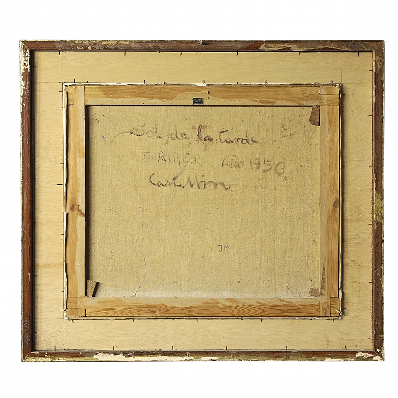 F·里维拉（20世纪）《午后阳光》，1950年 F. Rivera (s.XX)