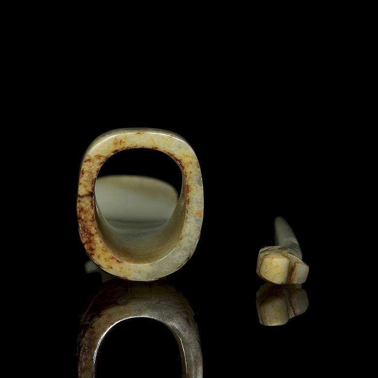 Fàguan de jade tallado