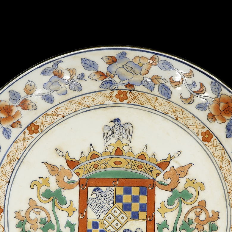 Plato de porcelana 
