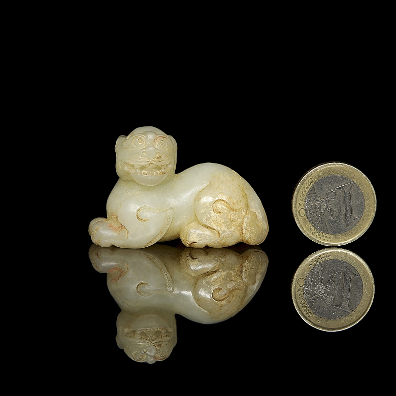 Figura de jade tallado 