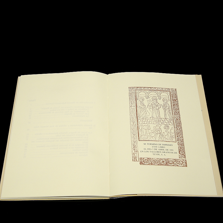 Facsimile ‘Las Leyes de Burgos’, 1991 - 5