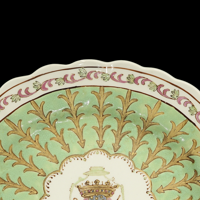 Fuente de porcelana 