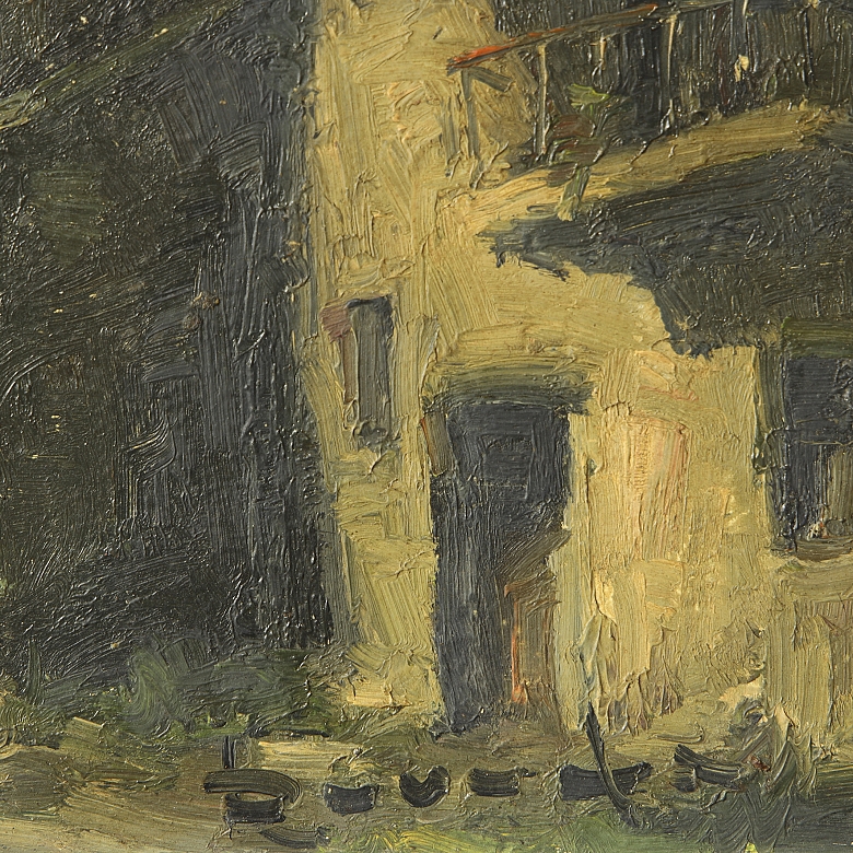 Ramón Poveda Ibars (1936) “Two landscapes”
