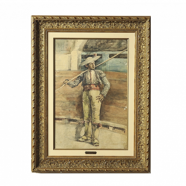 Vicente Nicolau Cotanda (1852–1898/99) ‘The Picador’, 1884