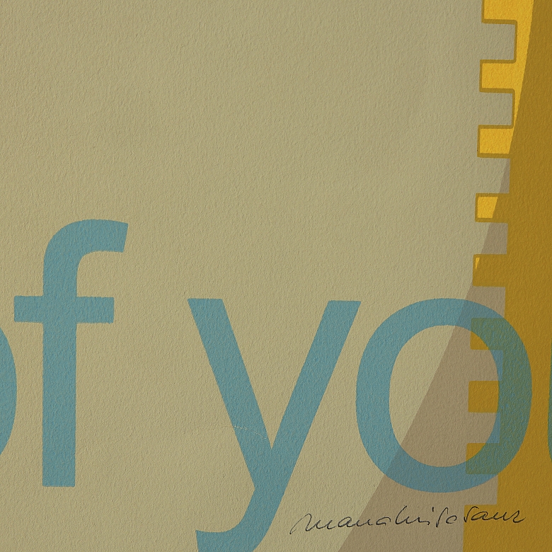 玛丽亚·路易莎·桑兹（1946年生）《想念你》，2003年Maria Luisa SANZ