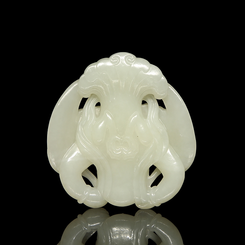 Jade figurine “Mythological beast”, Qing dynasty - 1