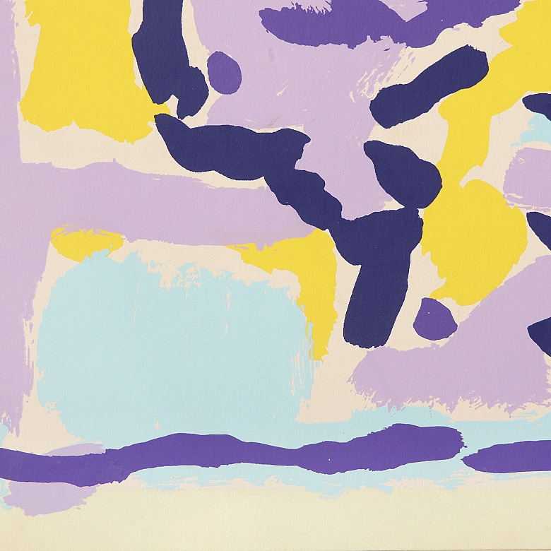 Juan Antonio Aguirre (1945-2016)  'Abstract composition' - 4