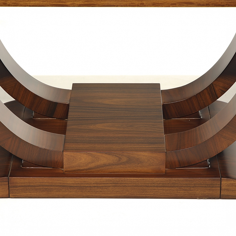 Palo Santo Art Deco wooden coffee table - 14