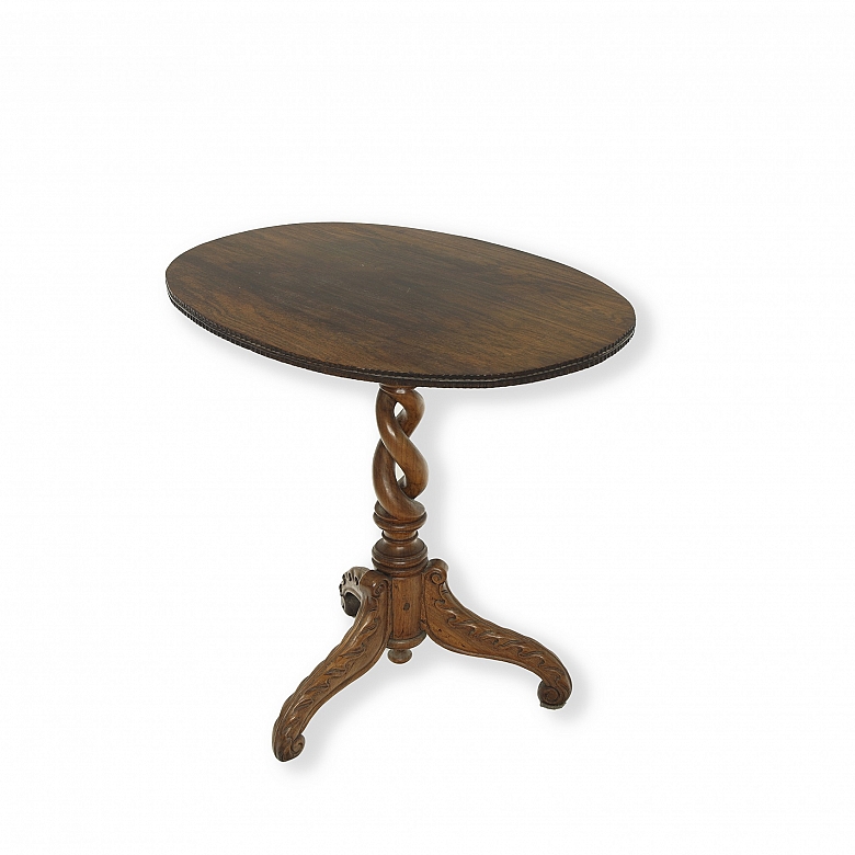 Regency-style side table, 20th century
