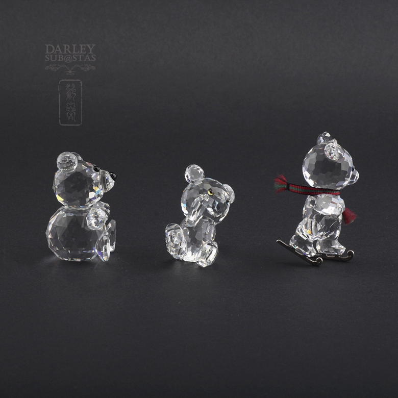 Tres osos de Swarovski. - 6