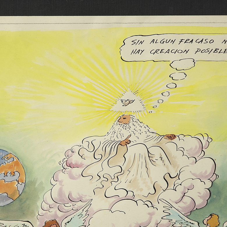 Alfonso Ortuño (1942) “Word of God” - 1