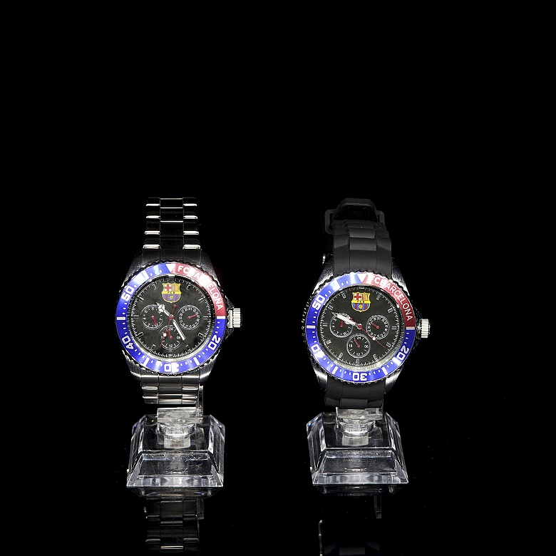 Dos Relojes Radiant F.c.Barcelona 