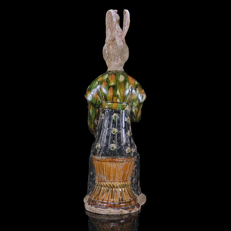 Cerámica vidriada sancai 
