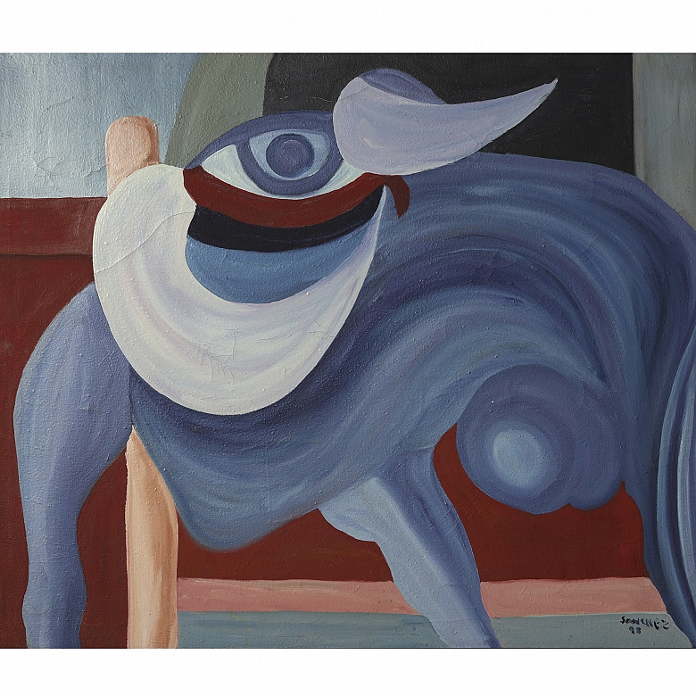 桑切斯 Sánchez《公牛》，1998年