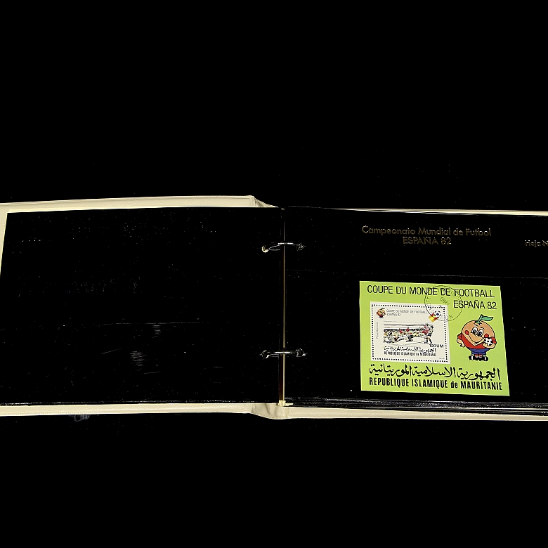 邮票集《世界杯足球锦标赛》，1982年