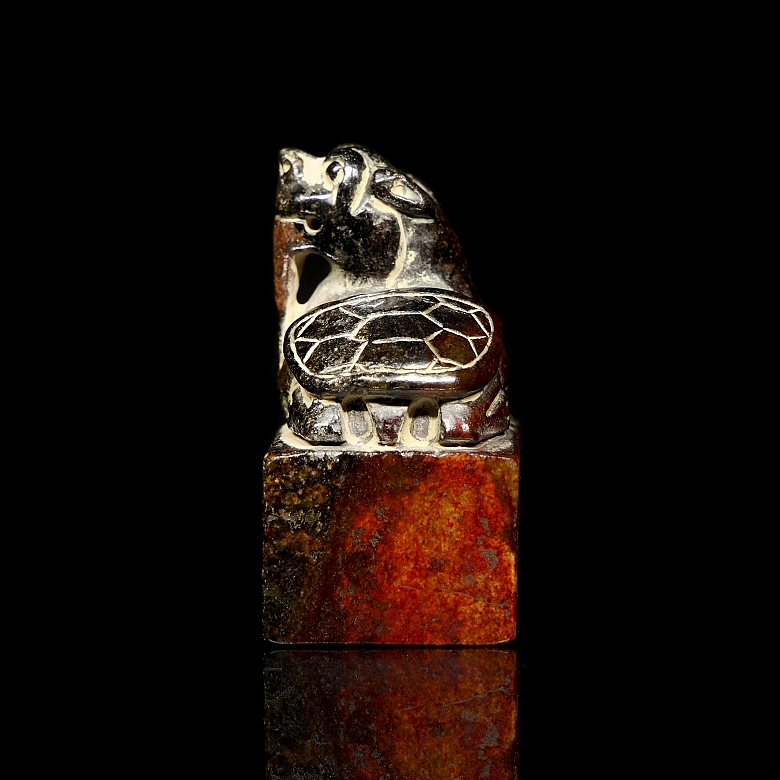 Sello de jade amarillo