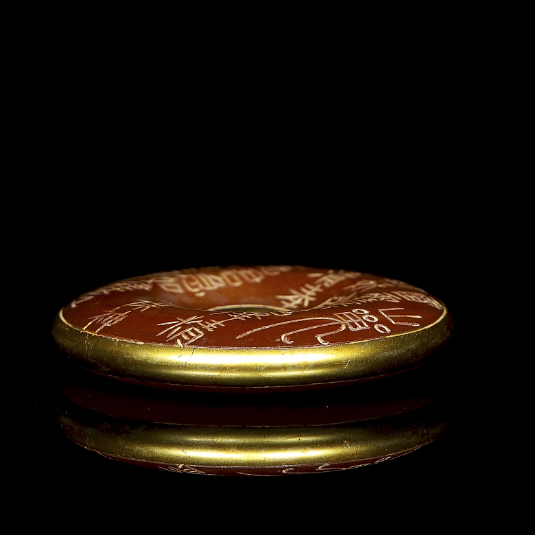 Colgante de ágata roja 