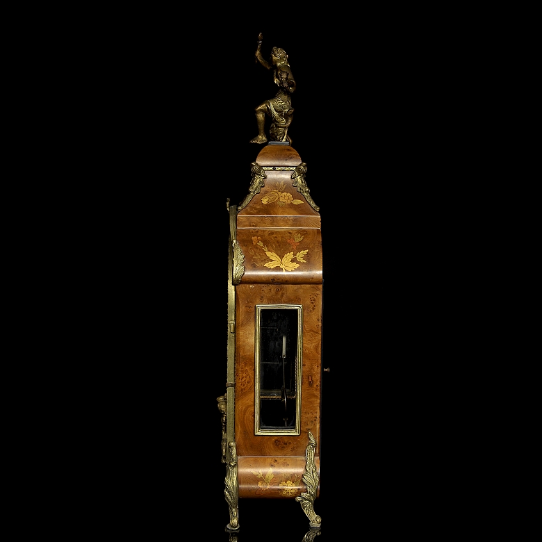 Reloj de sobremesa estilo Luis XV de Franz Hermle and Sons
