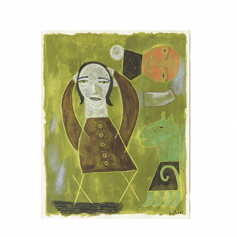 路易斯·巴勃罗·玻利瓦尔 Luis Pablo Bolivar （1957）《人物》