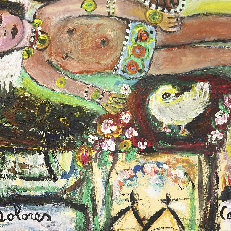 Maria Dolores Casanova Teruel (1928–2007) ‘Nude’, 1990