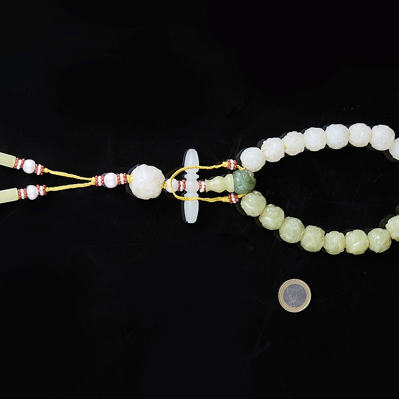 Pulsera de cuentas de jade 