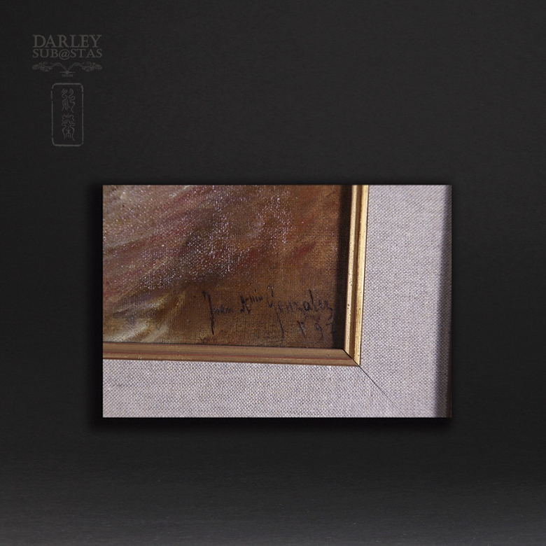 Juan Antonio González Jiménez “Torso de mujer”. - 1