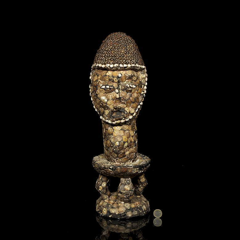 Escultura de fertilidad Namji, Camerún, s.XX - 5