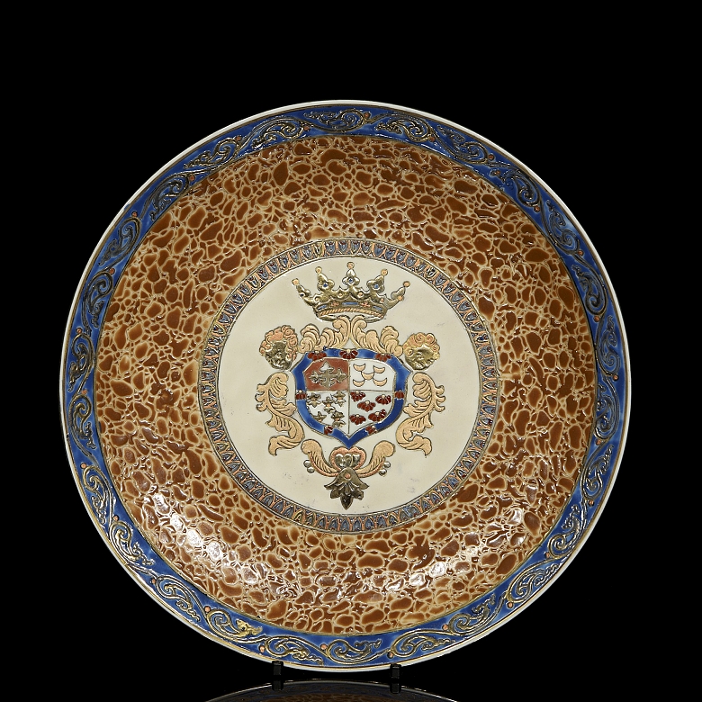 Plato de porcelana