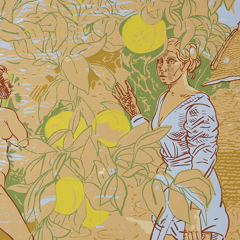 弗朗西斯科·阿蒂加乌《阿克泰翁》，2000年