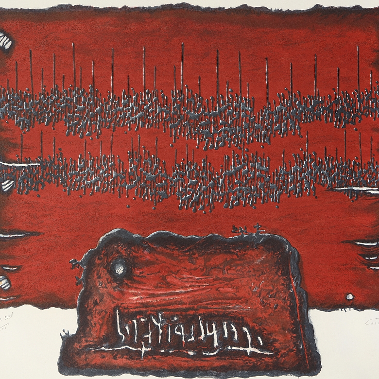 Moshe Elazar Castel (1909–1991) ‘Hallelujah to Peace’ - 2