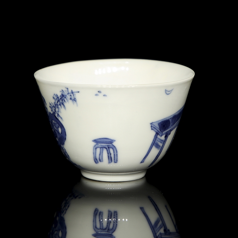 Taza de porcelana 
