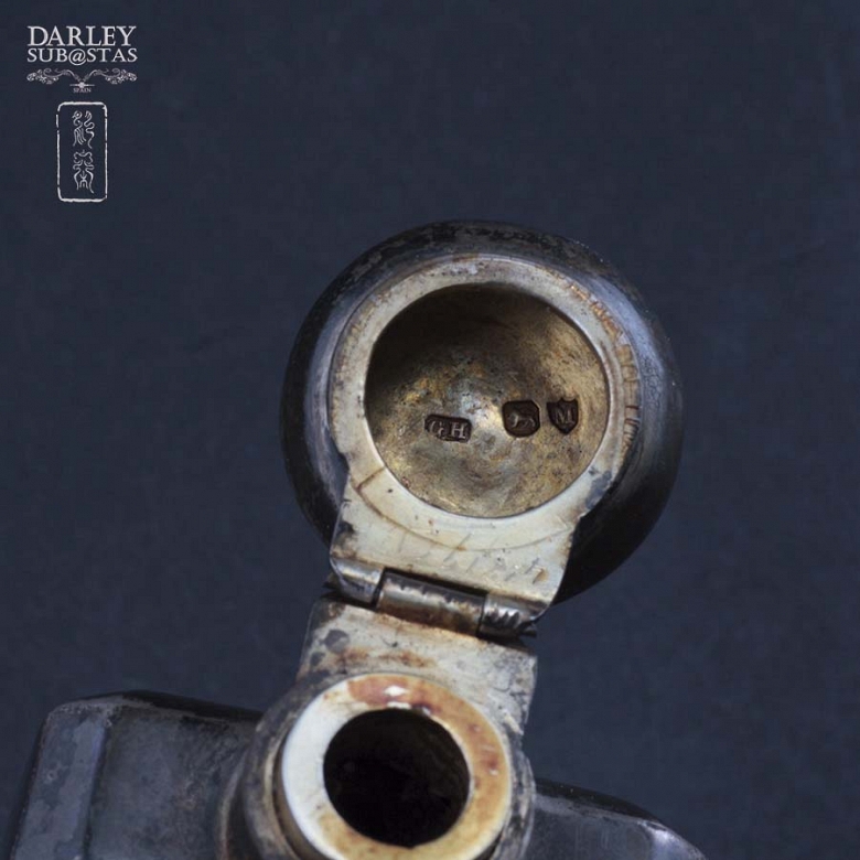 Botella plata inglesa SXIX - 4