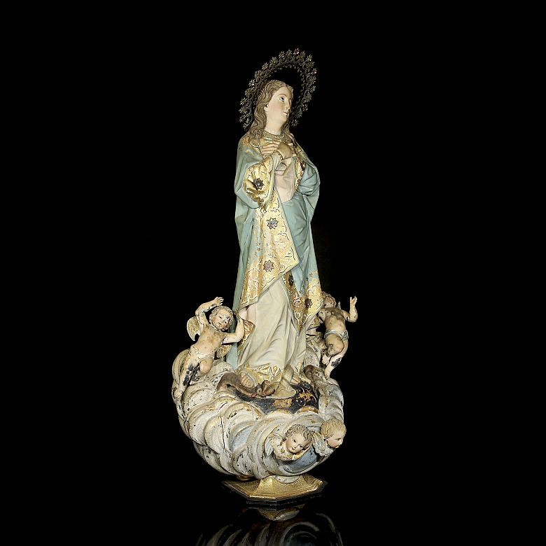 Capilla con imagen de la 