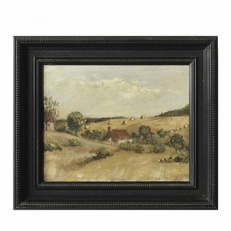19th-20th century French school ‘Rural landscape’