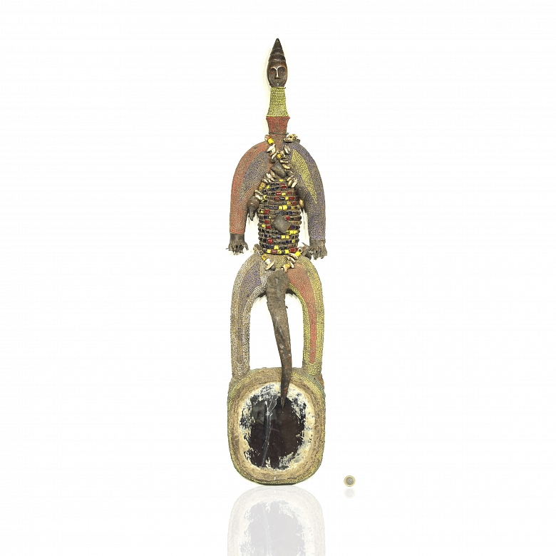 Bamileke fetish figure, Cameroon, 20th century