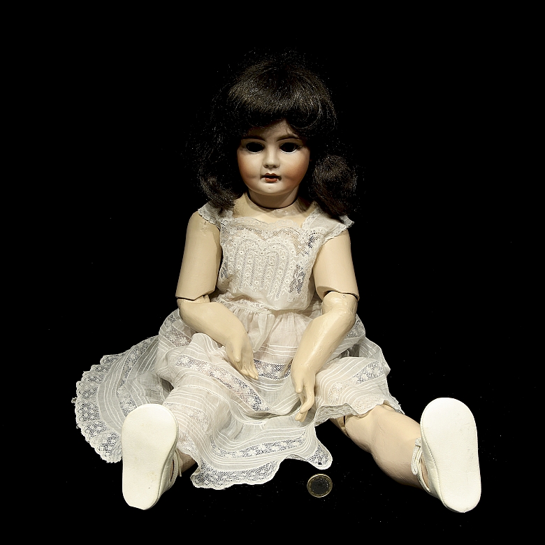 Muñeca de porcelana, Alemania (Ca. 1890-1920)