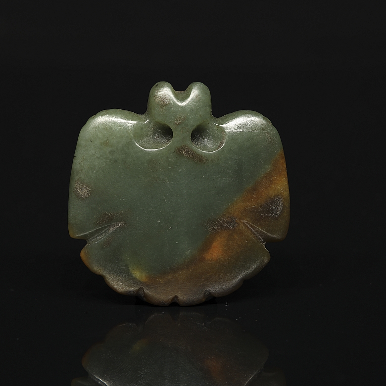 Figura de jade tallado