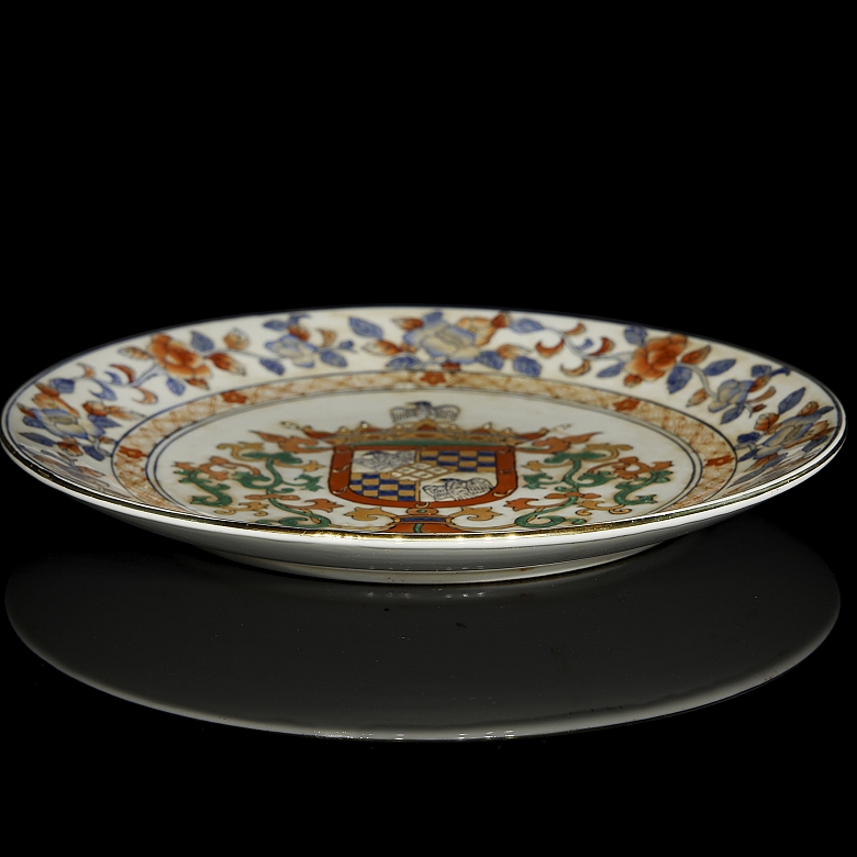 Plato de porcelana 