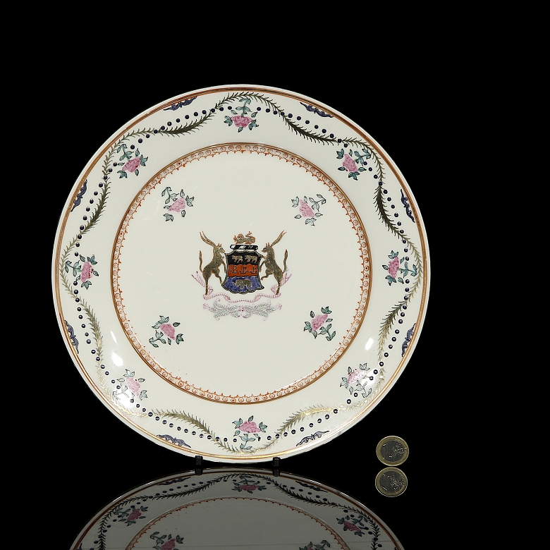 Plato de porcelana